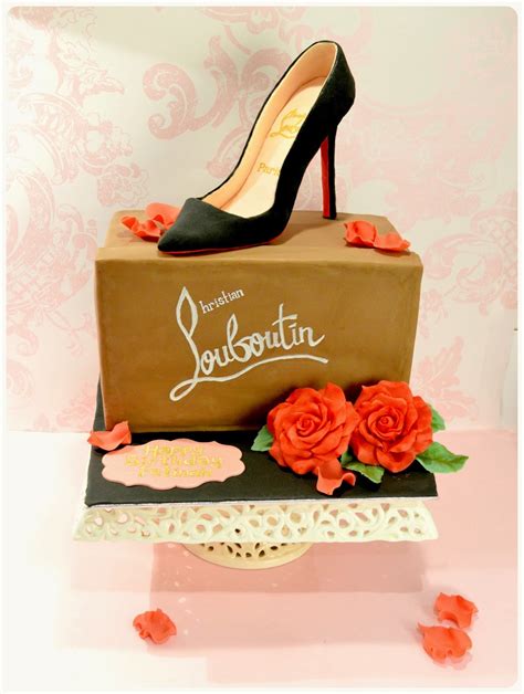 Christian Louboutin cake. .